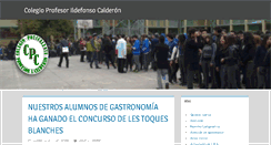 Desktop Screenshot of icalderon.cl